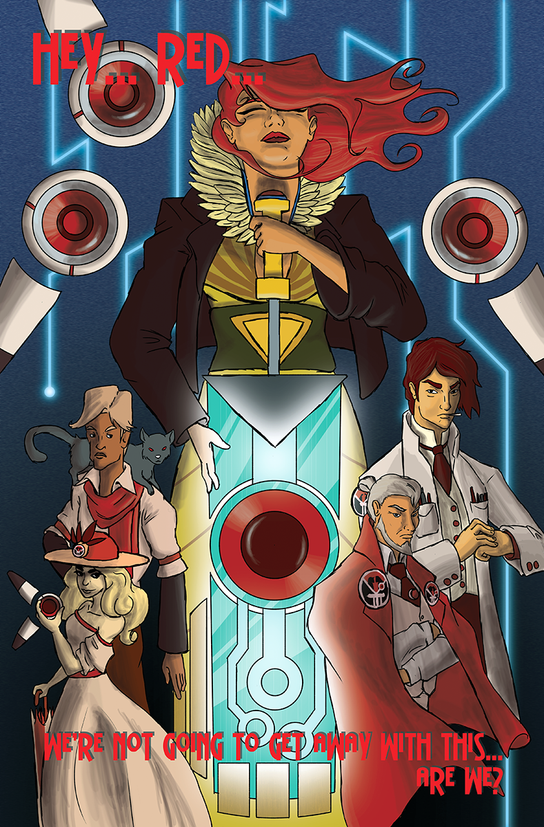 Transistor Design, Illustration, Comics by Philippe Mandin